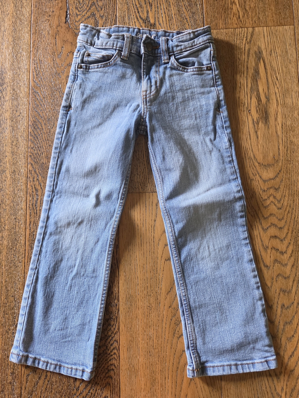 Cat & Jack - Boys - Xtra Small (5) - Jeans - Stretch - Boot Cut - Denim - Light